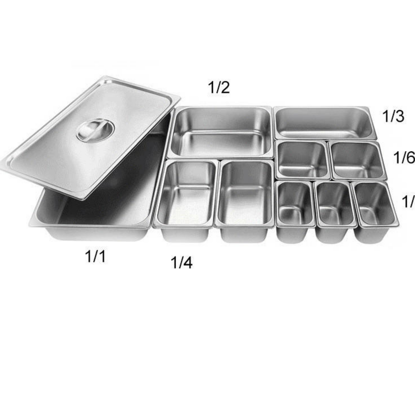 Gastronorm Pan with Lid for Buffets