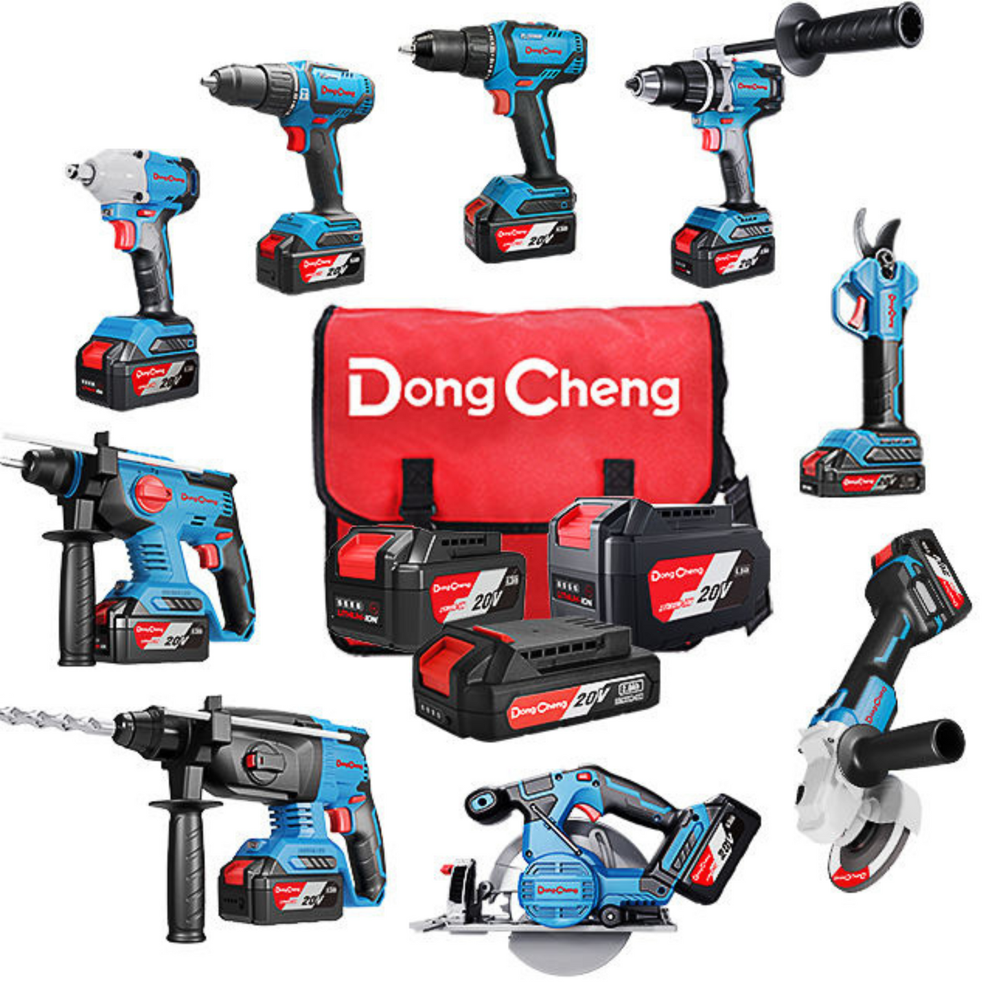 Lithium Battery Brushless Power Tools Combo Kit