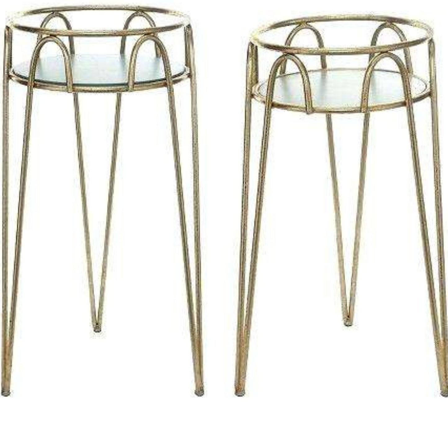 2 Tall Flower Planter Stands