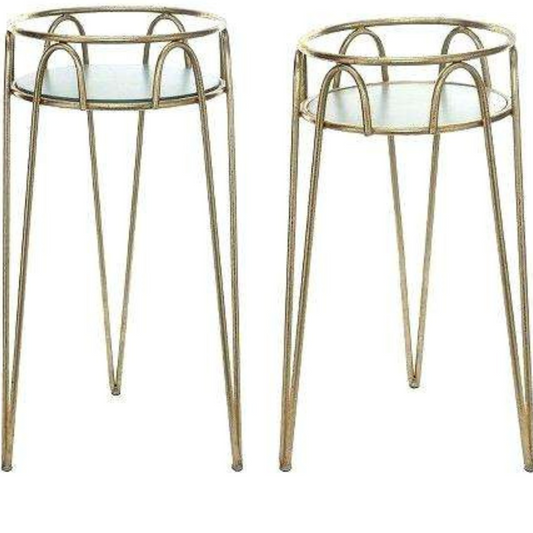 2 Tall Flower Planter Stands