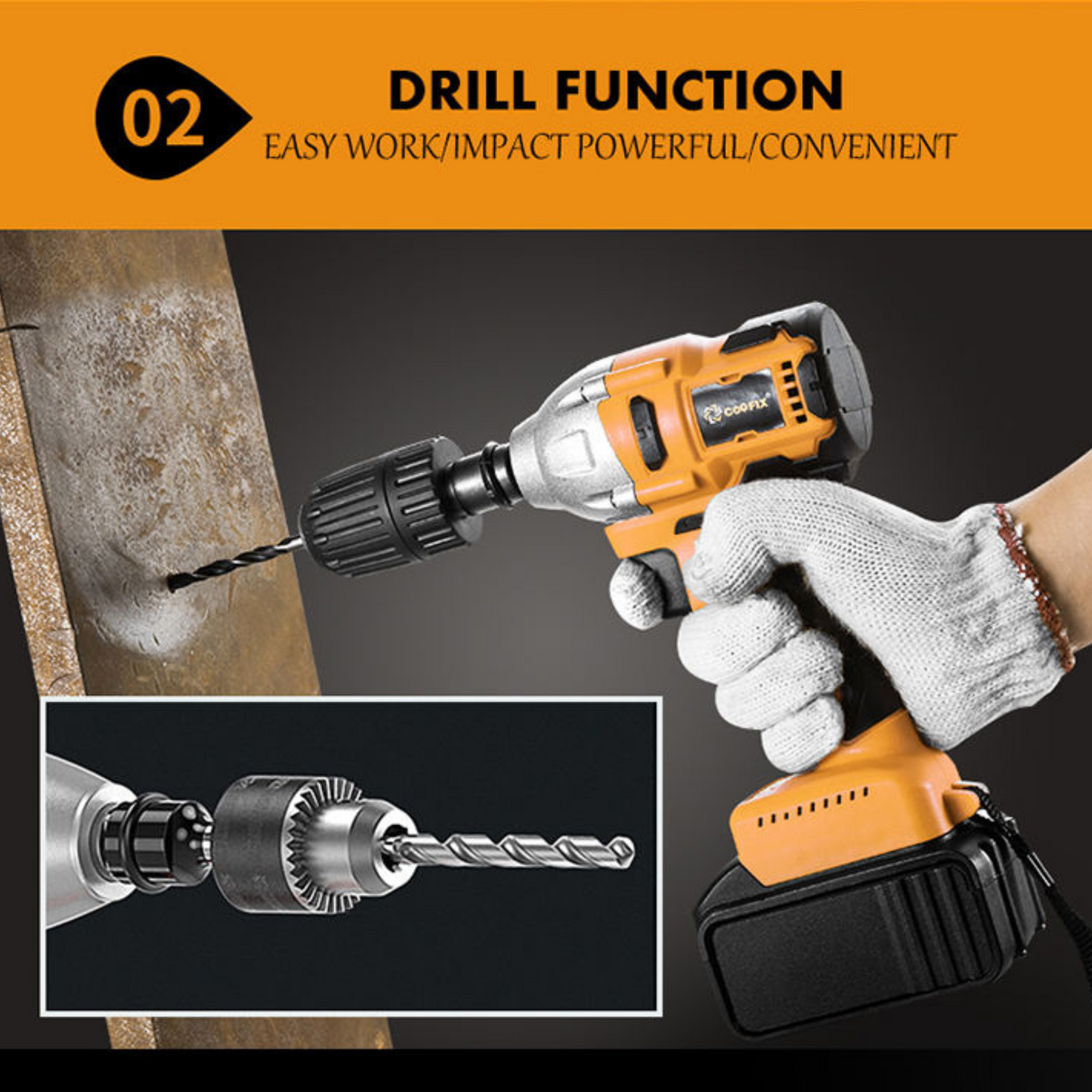 Battery Electric Impact Wrench