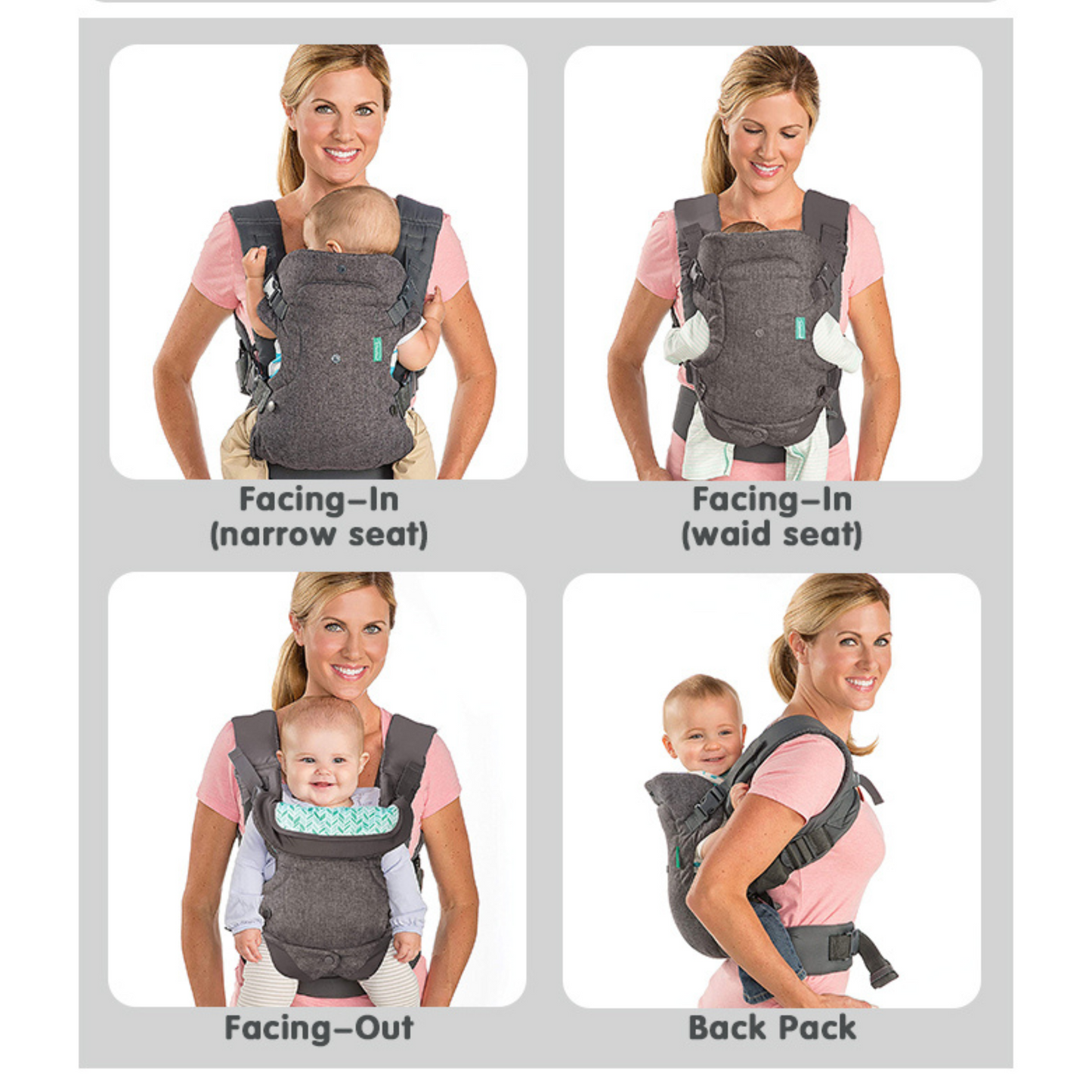 Toddlers Front-Facing Cotton Bag