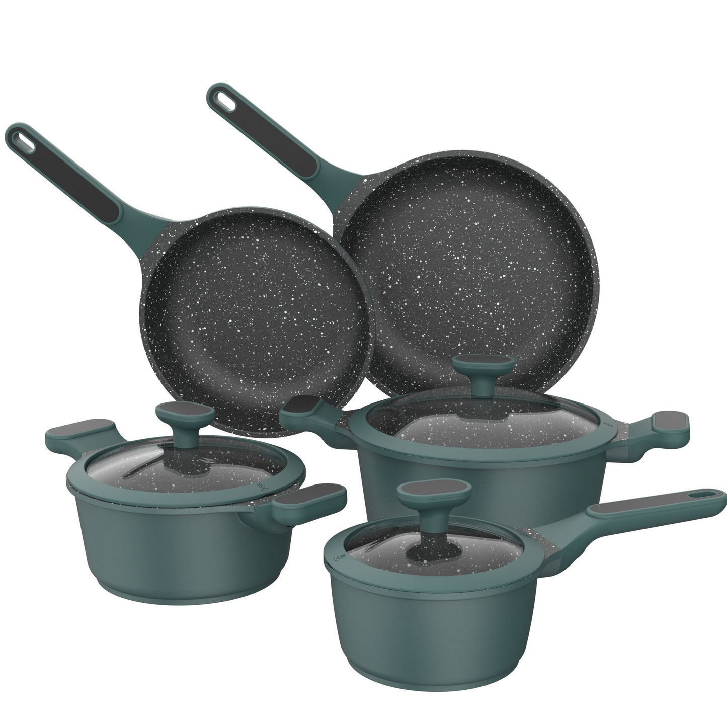 Nonstick Cookware Sets and Glass Lids