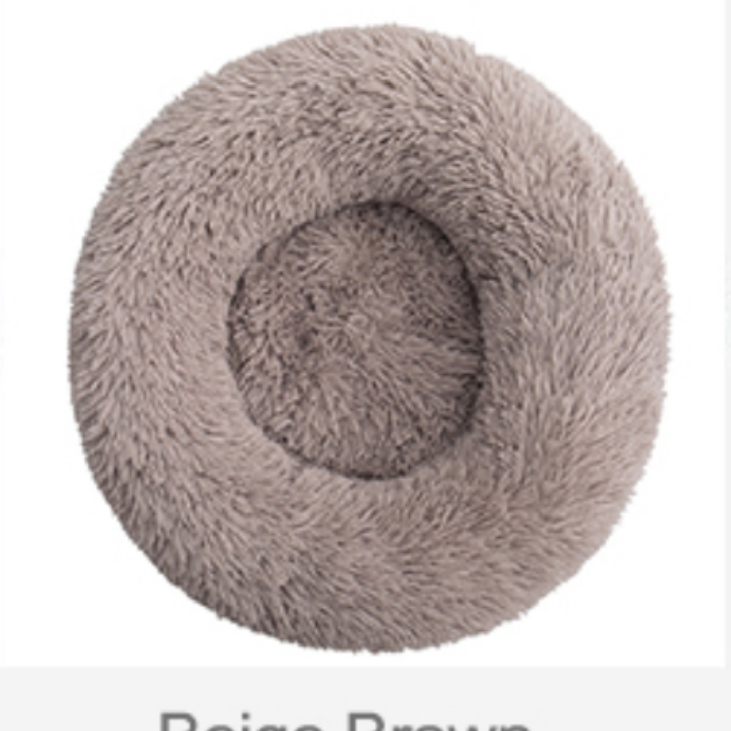Chew-Proof Large Donut Dog Bed