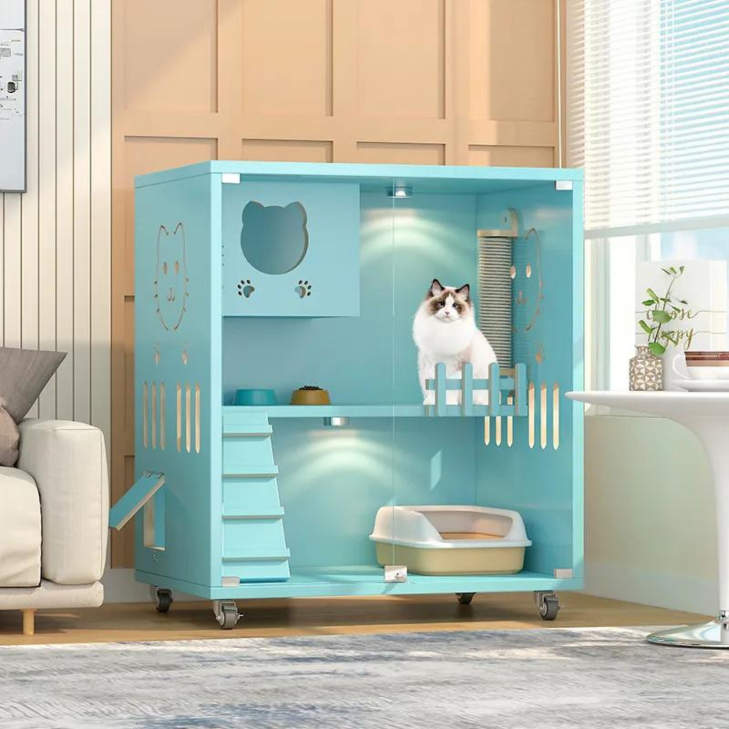 Luxury Custom Wooden Breeding House and Pet Villa