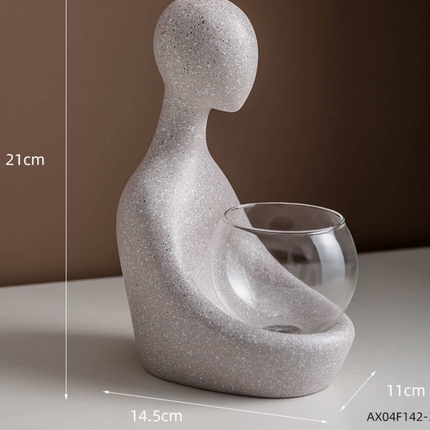 Resin Abstract Couple Statue