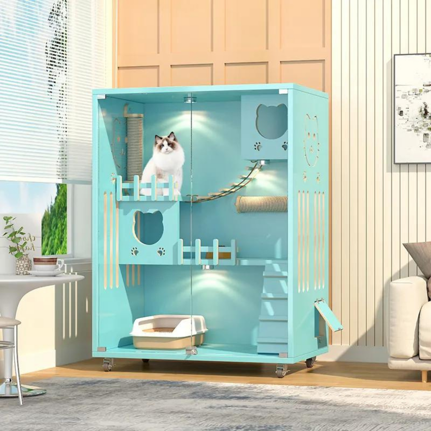 Luxury Custom Wooden Breeding House and Pet Villa
