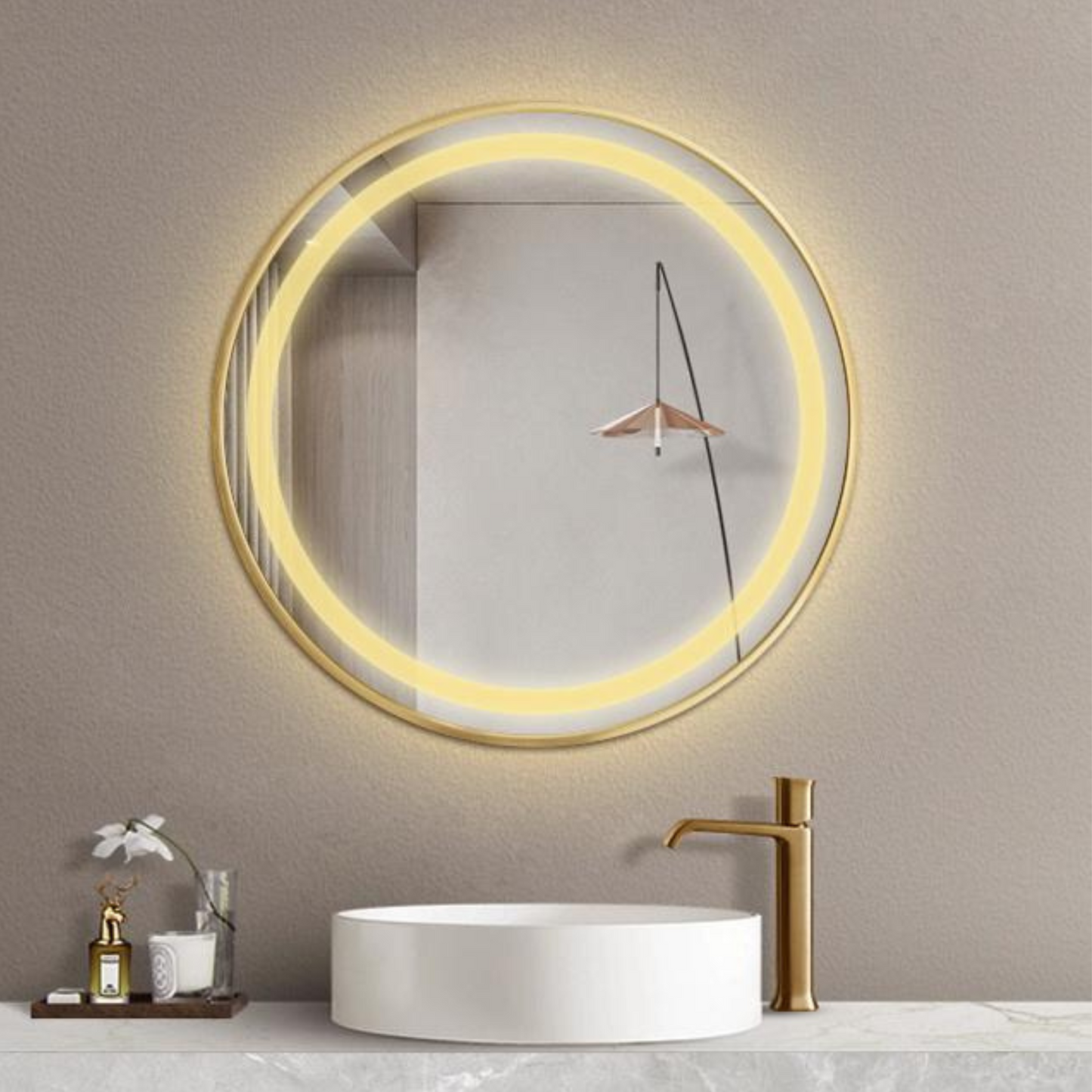 New Design Simple Round Wall Mirror