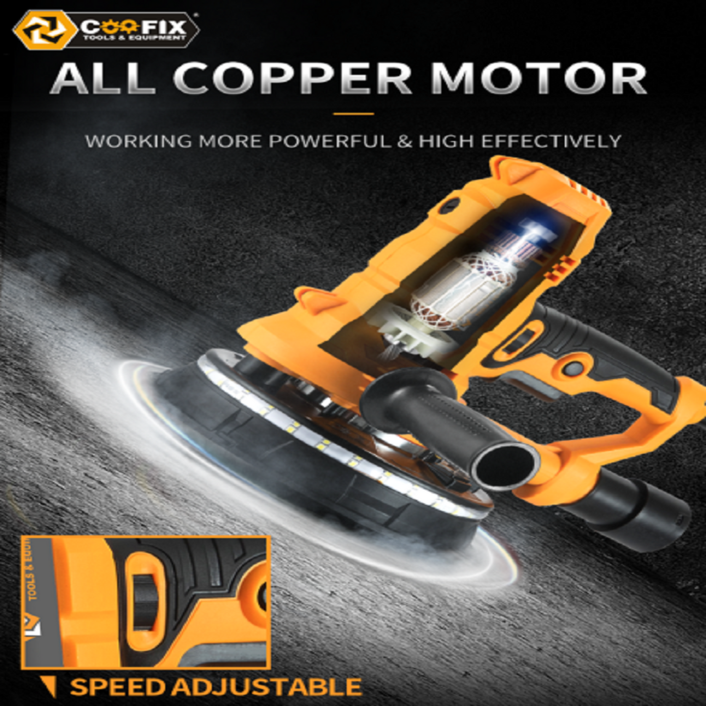 Drywall Sander for Smooth Walls and Ceilings