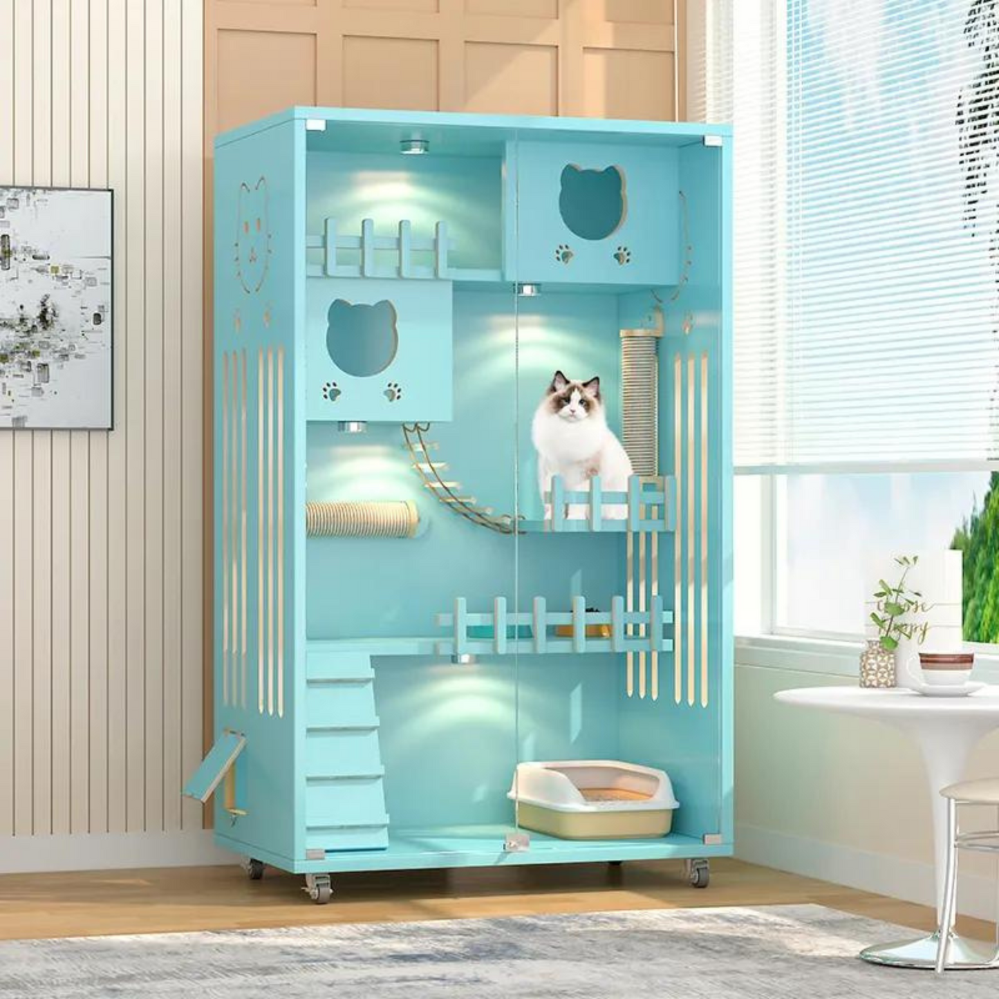 Luxury Custom Wooden Breeding House and Pet Villa