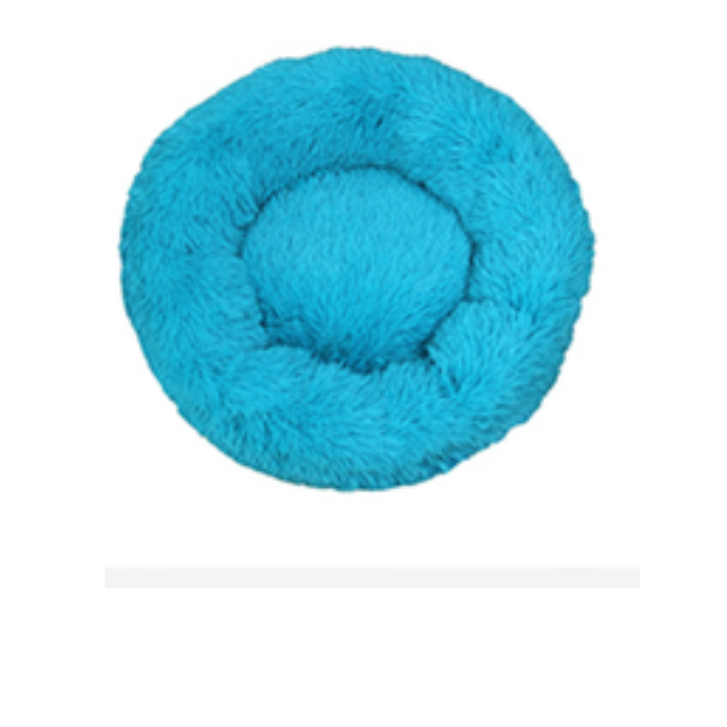 Chew-Proof Large Donut Dog Bed