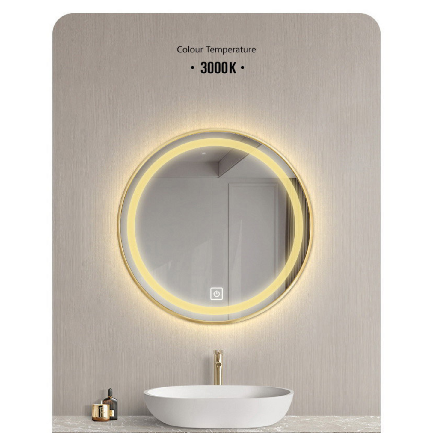New Design Simple Round Wall Mirror