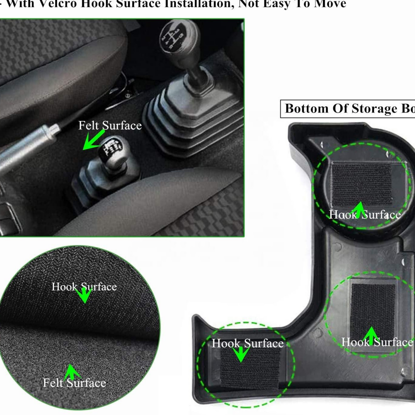 Cup Holder Gear Shift Armrest Console Storage Box Tray