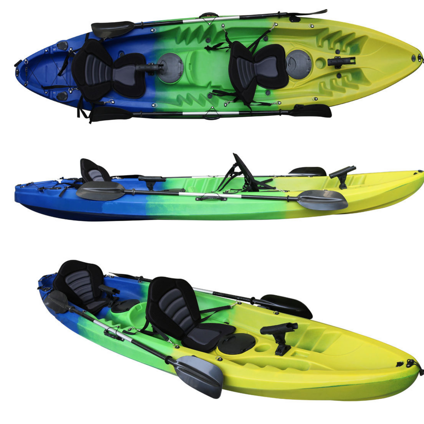 Double Ocean Kayak Fishing Boat