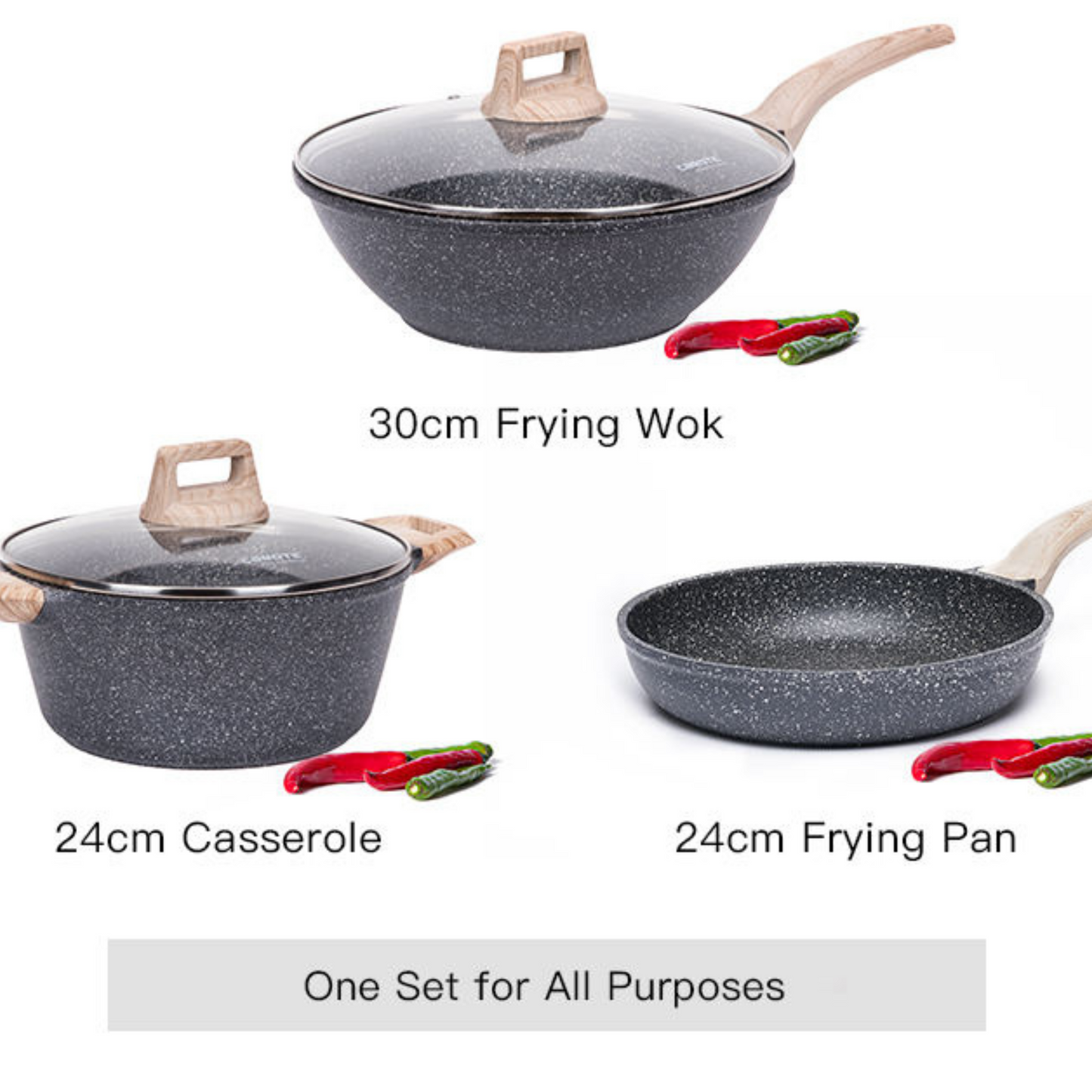 Carote Cookware Pot Set