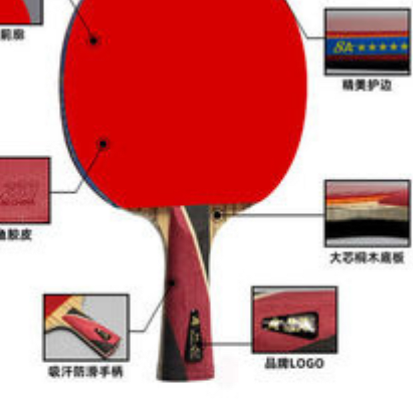 Table Tennis Bats and Rackets