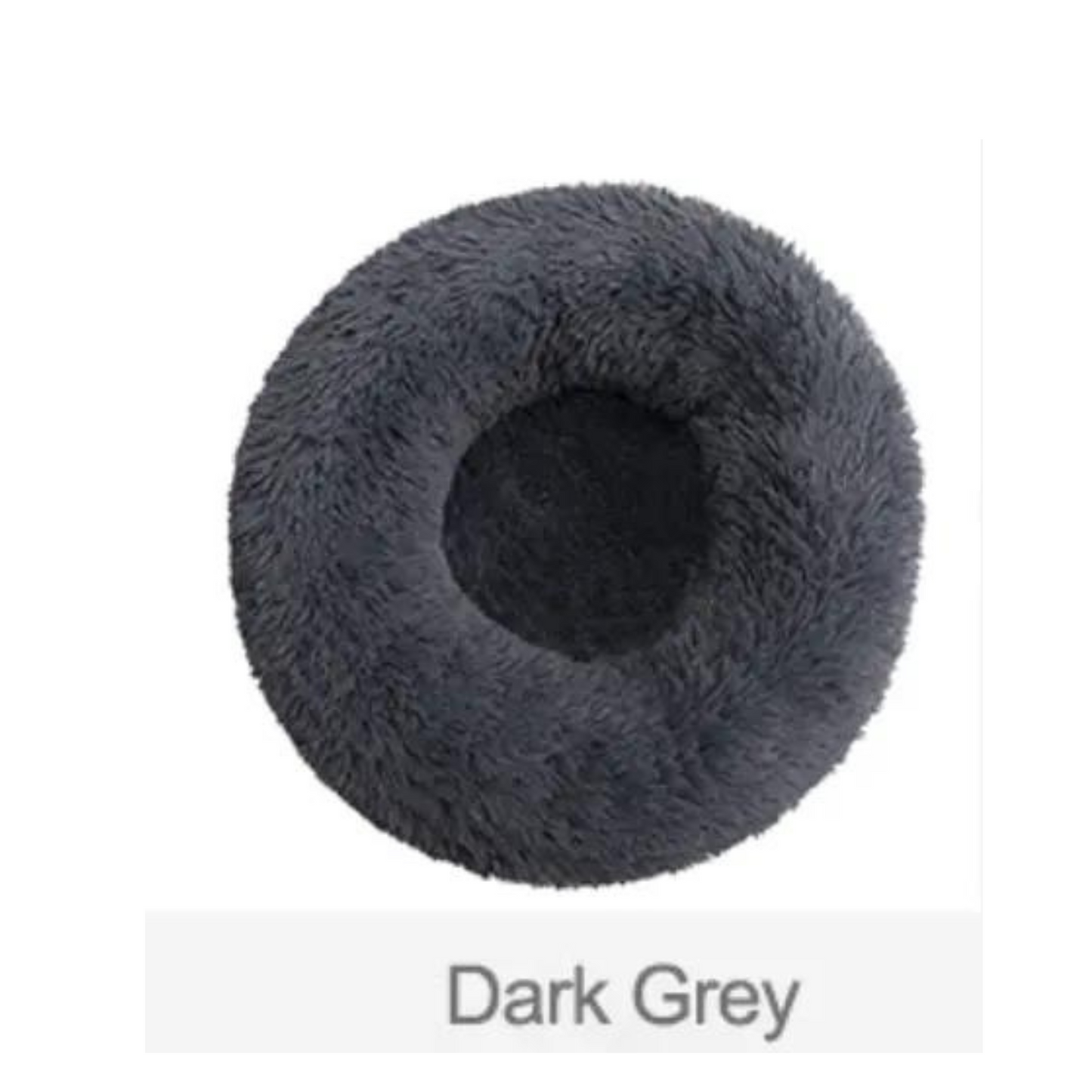 Chew-Proof Large Donut Dog Bed