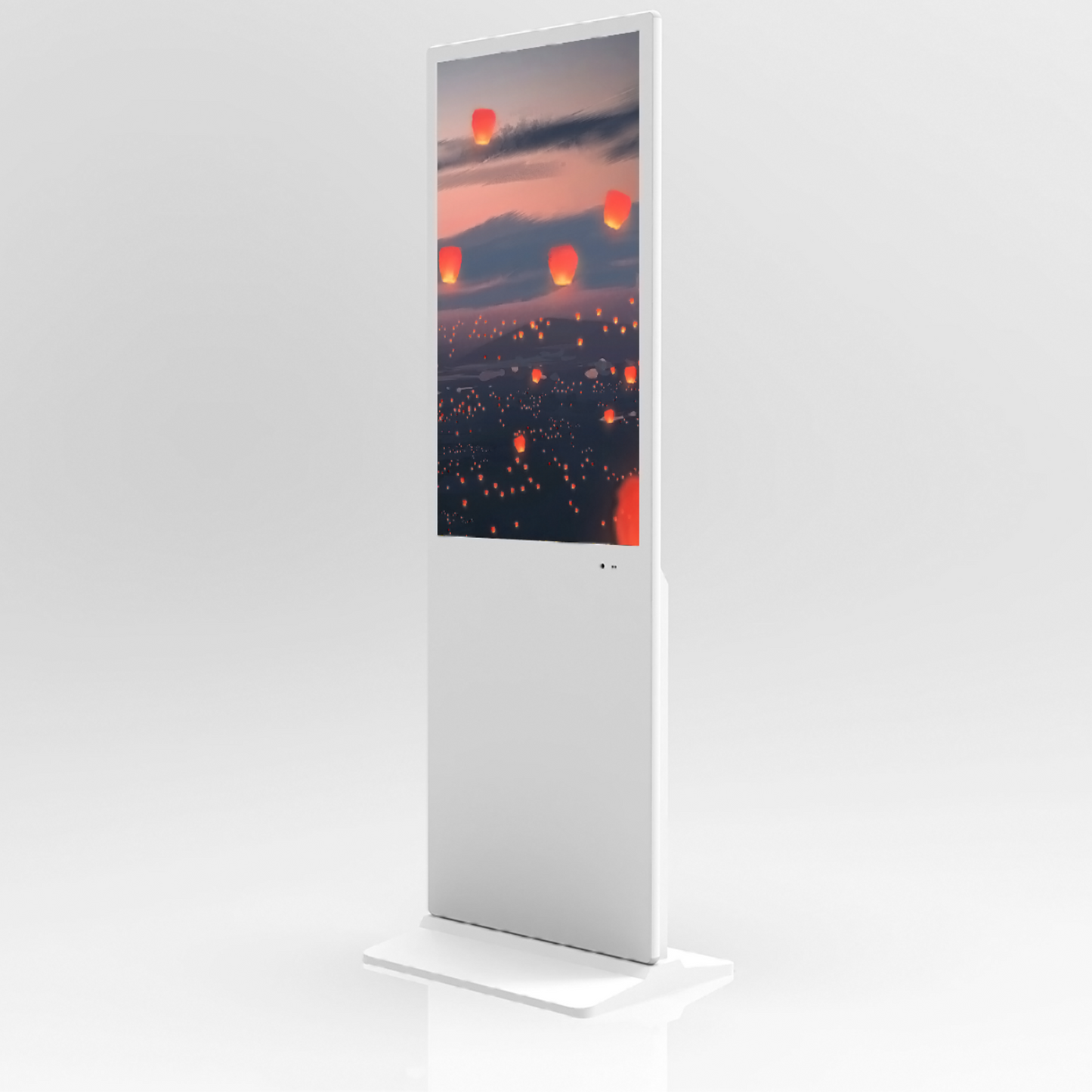 Floor Standing Vertical Touch Screen TV