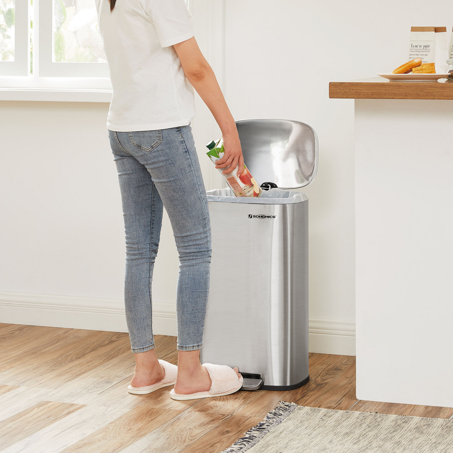 Metal Pedal Waste Bins