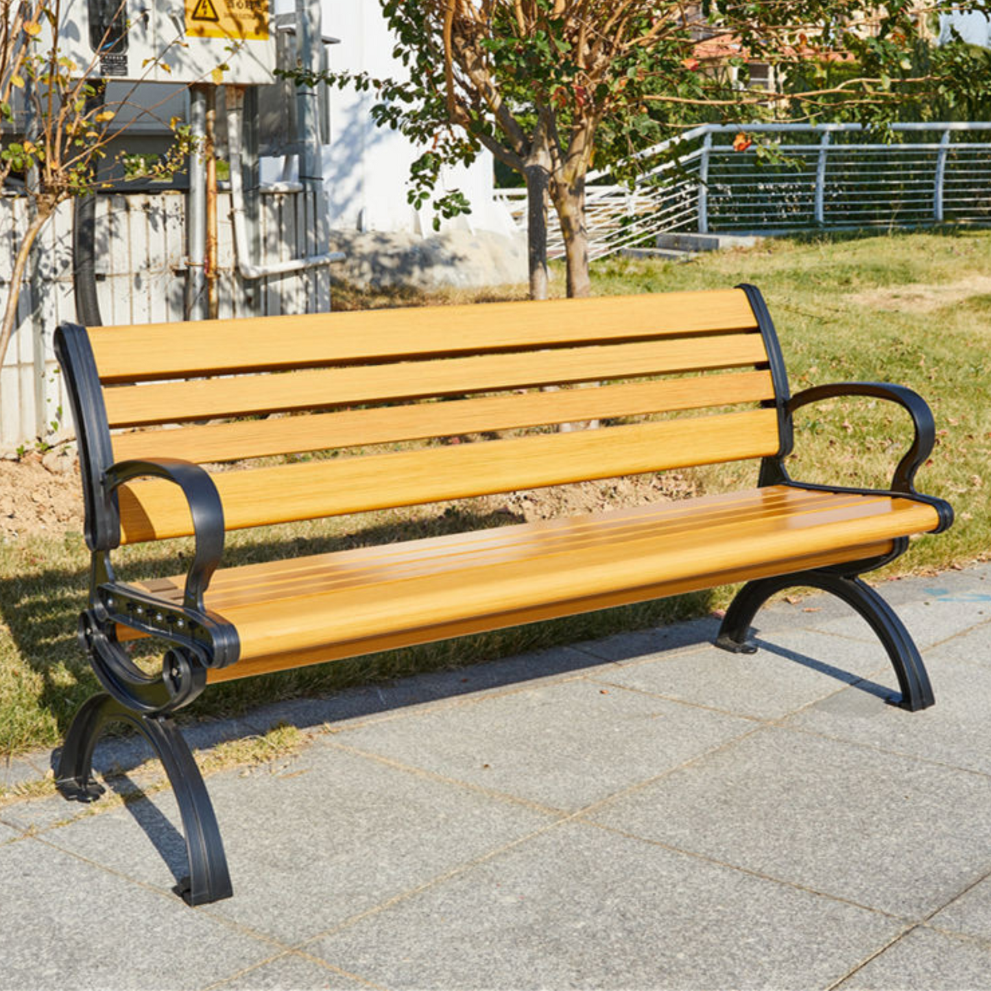 Cast Aluminum Bench