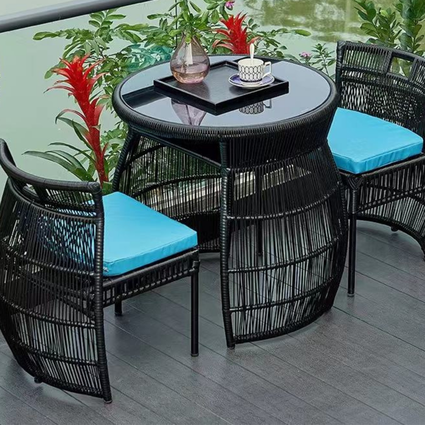 Outdoor Sofa Set for Compact Living