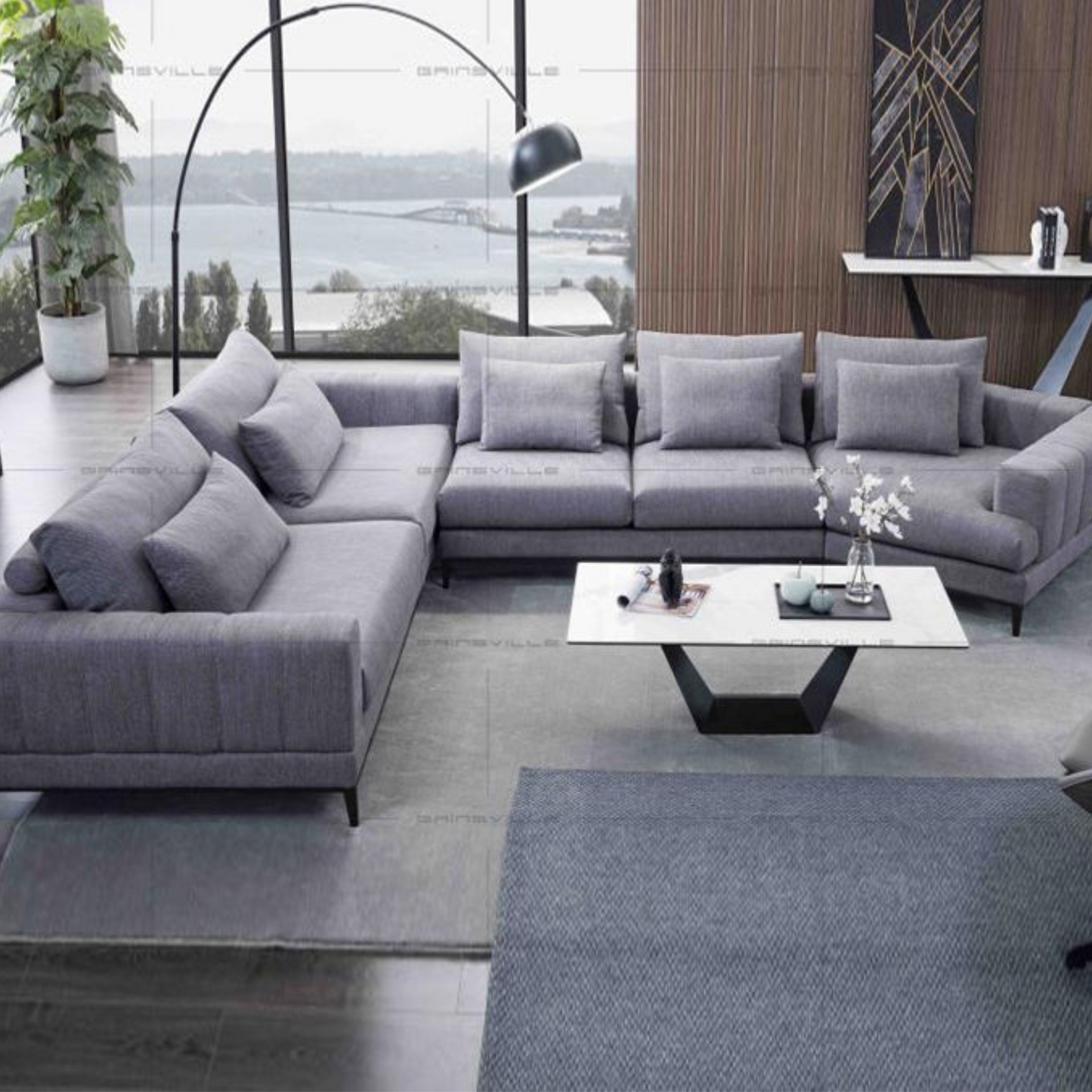 Unique Corner Shaped Sofas