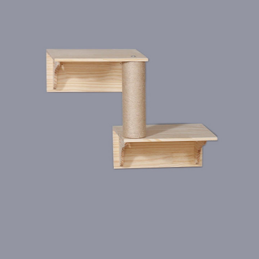 Wall Mounted Cat Climb Shelves