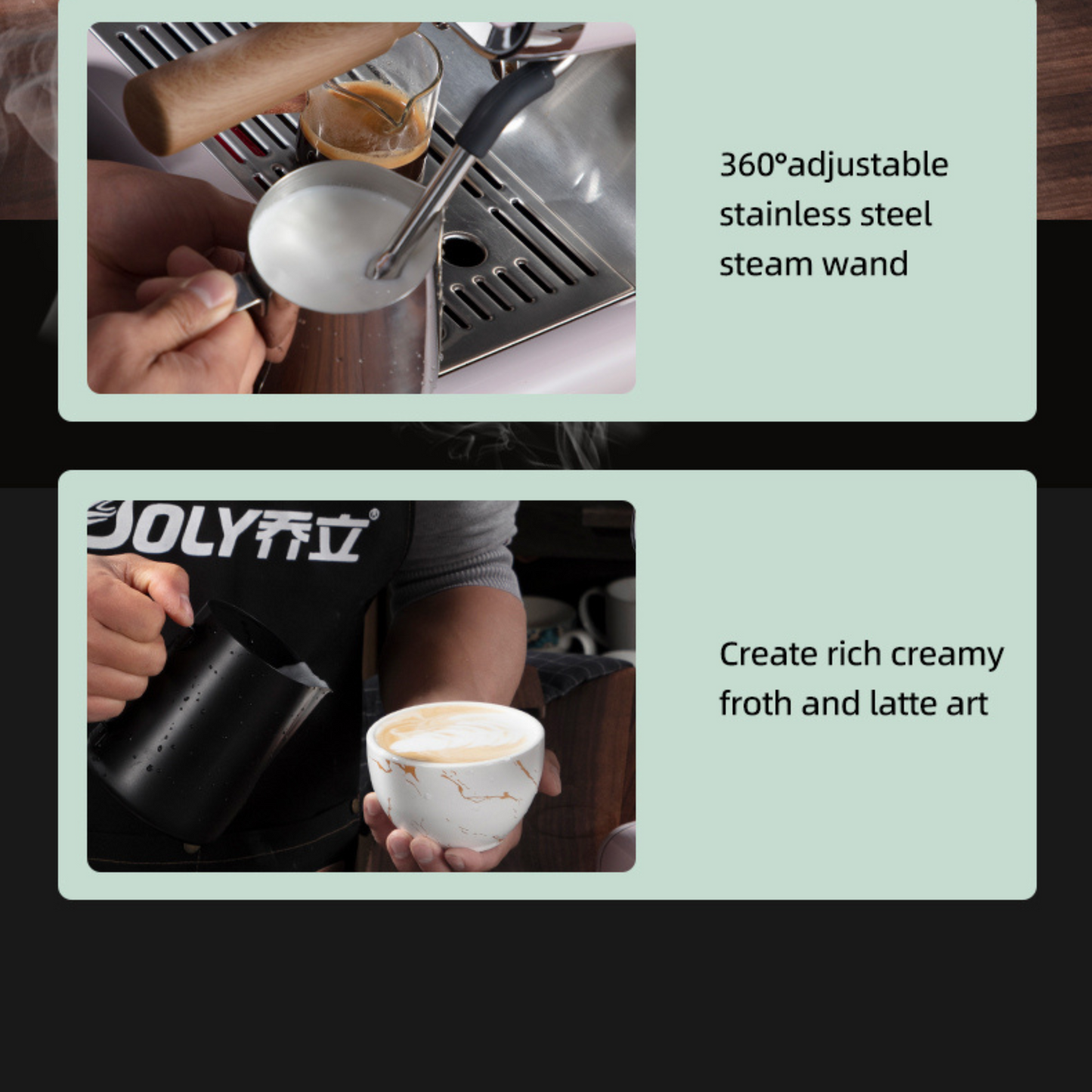 Touch Screen Cafe La Pavoni Espresso Machine