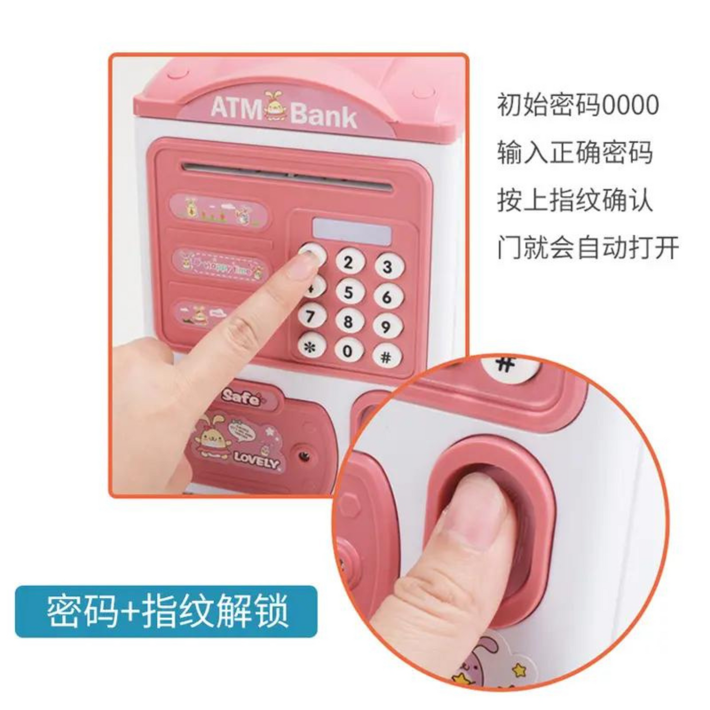 Teach Novelty Children Saving Money Box