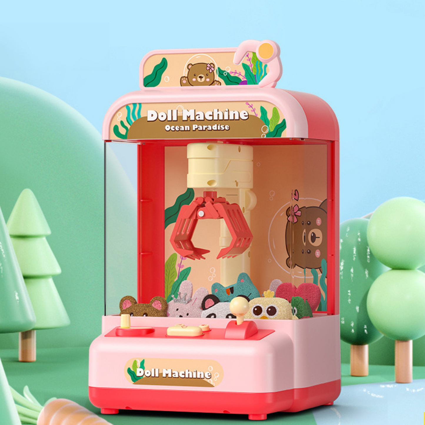 Gashapon Plush Doll Drawing Machine