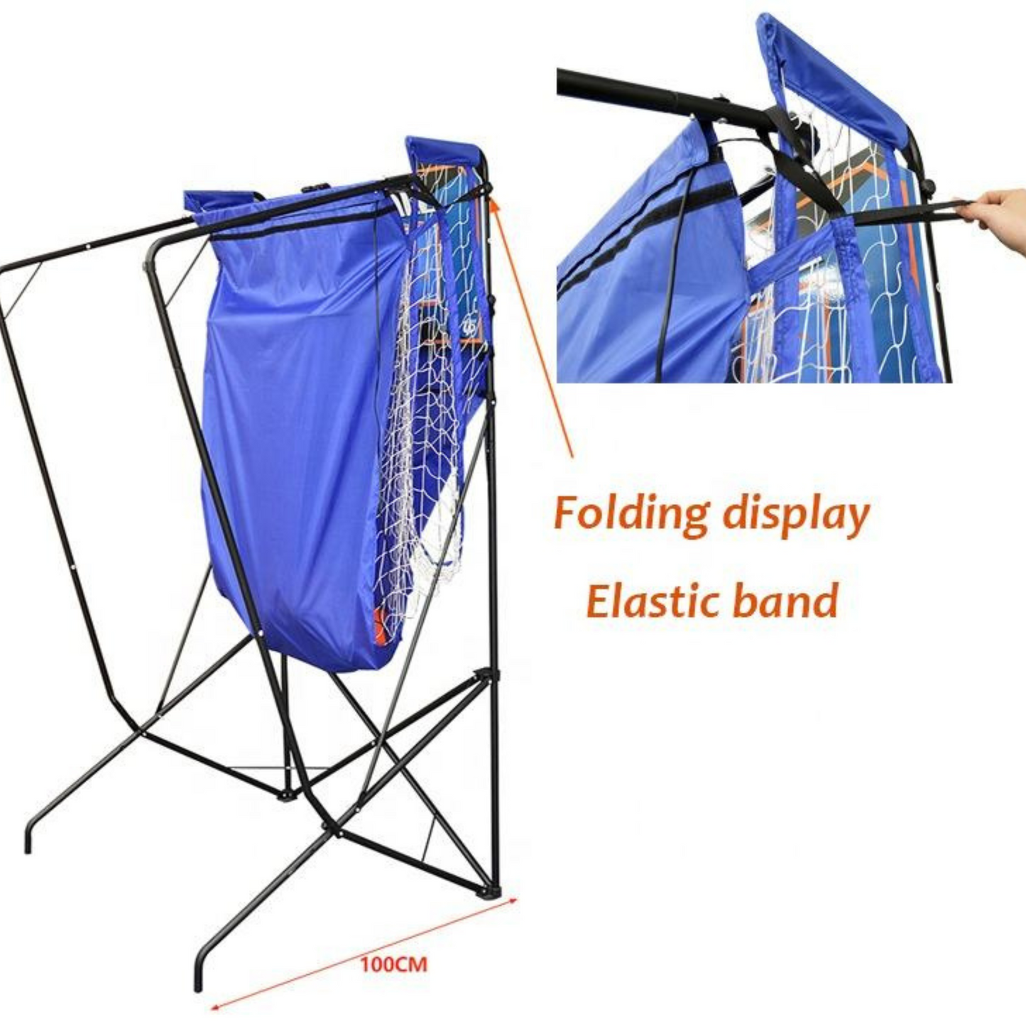 Interactive Indoor Basketball Hoop Game