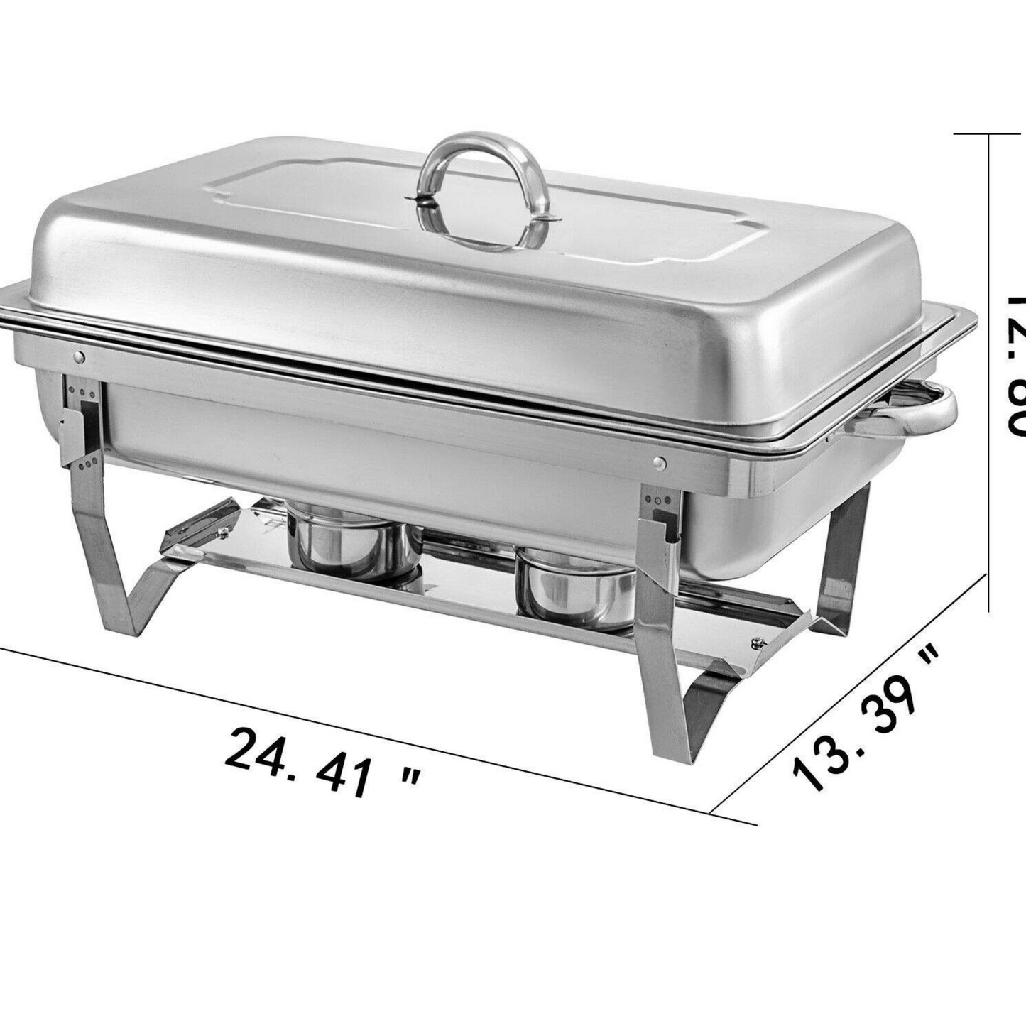 Stainless Steel Folding Buffet Stove