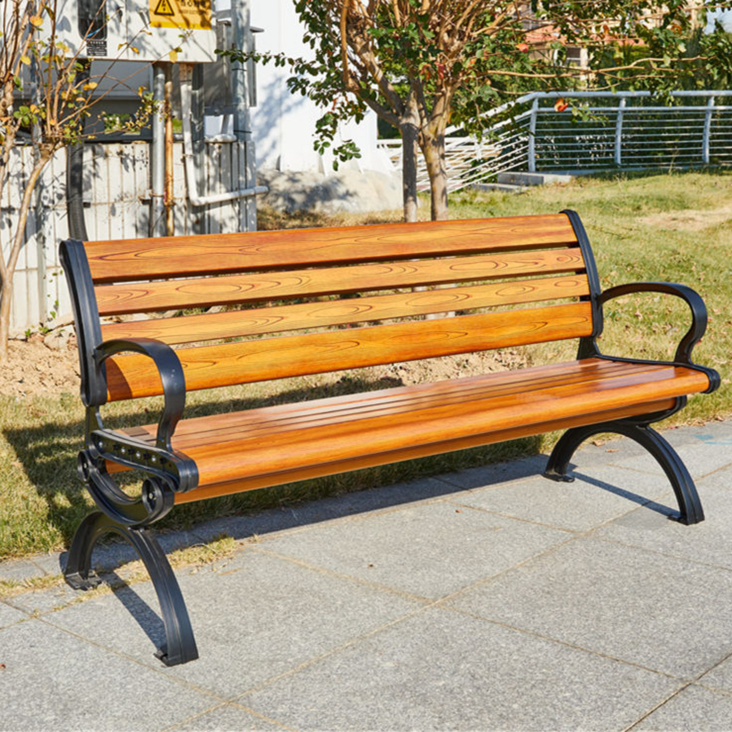 Cast Aluminum Bench