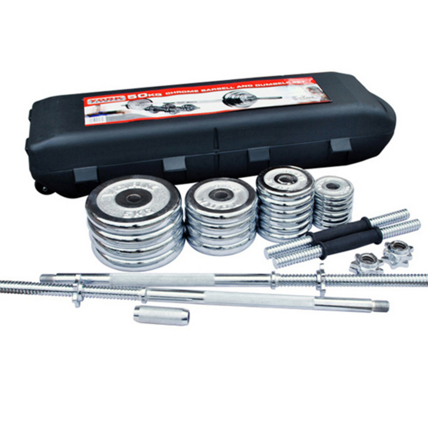50KG Barbell Dumbbell Set