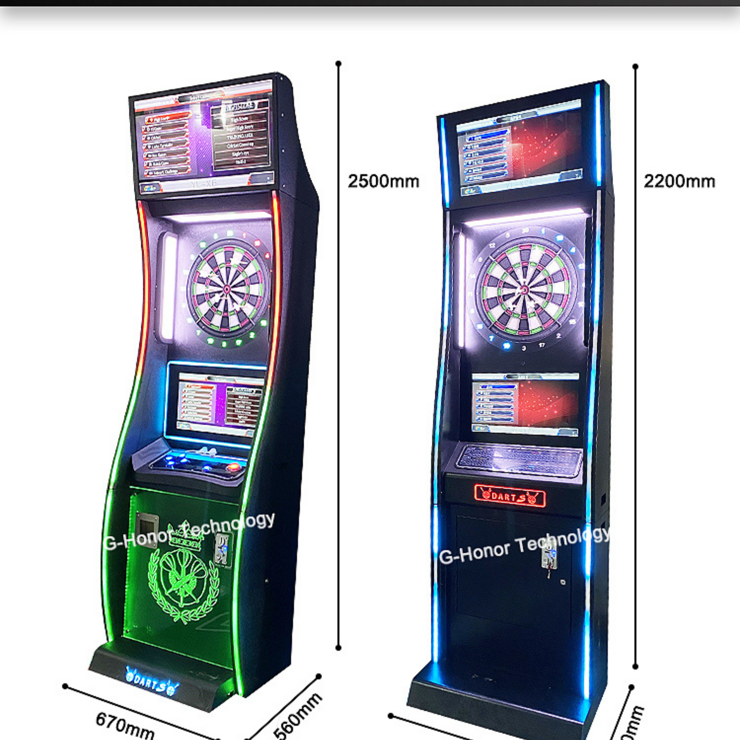 Electronic Coin-Operated Darts Machines for Bar