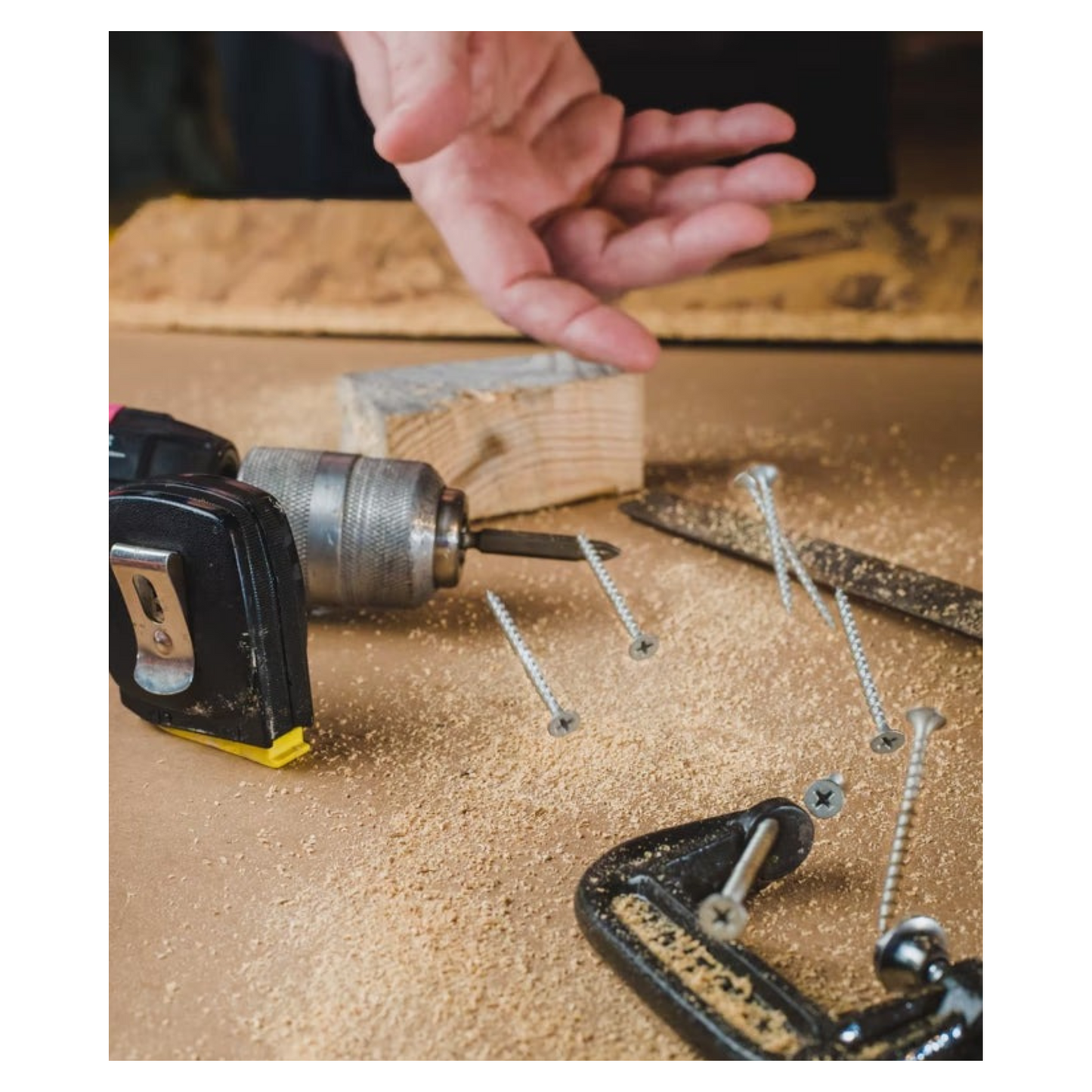 21V Brushless Cordless Drill Tool Set