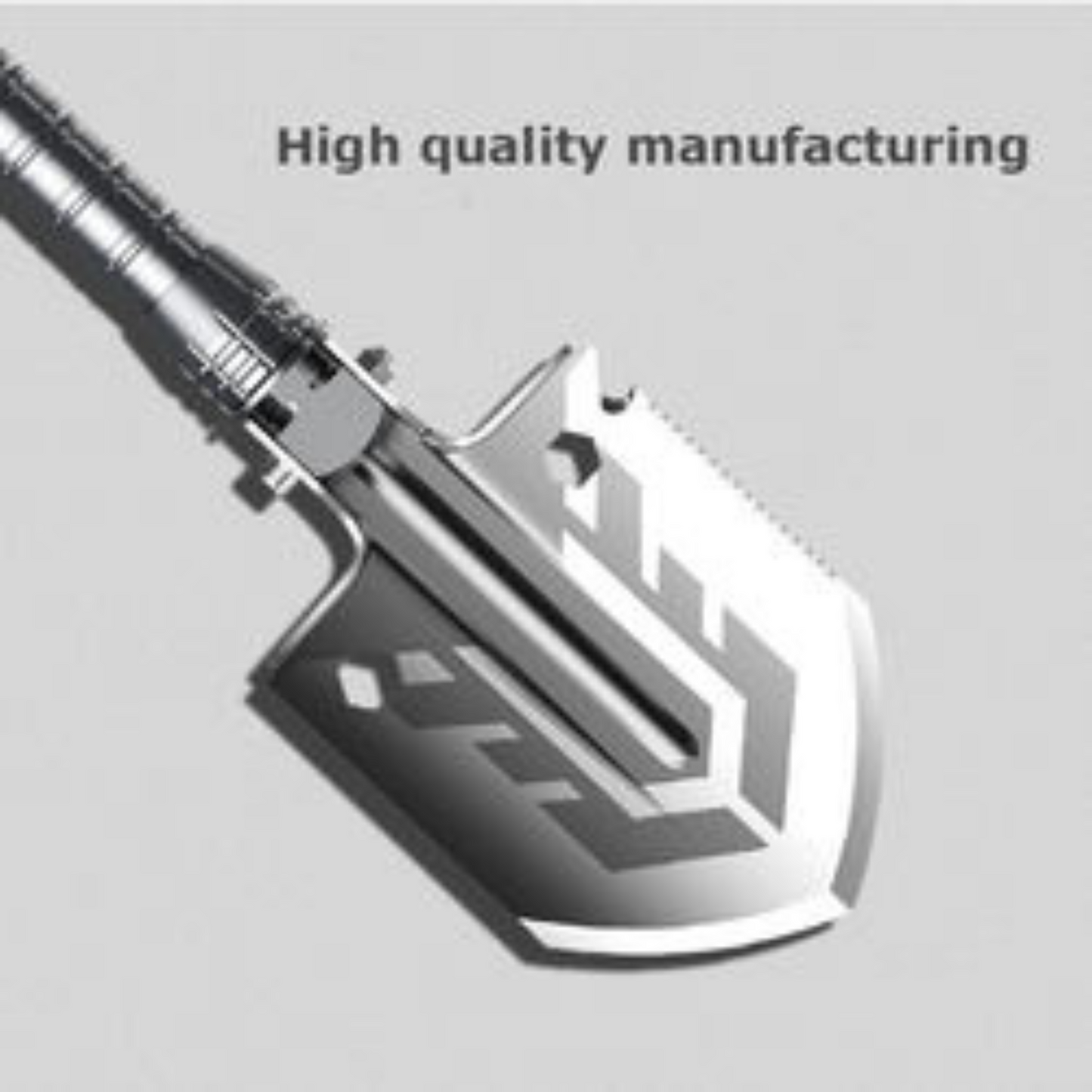 Multifunctional Folding Survival Shovel