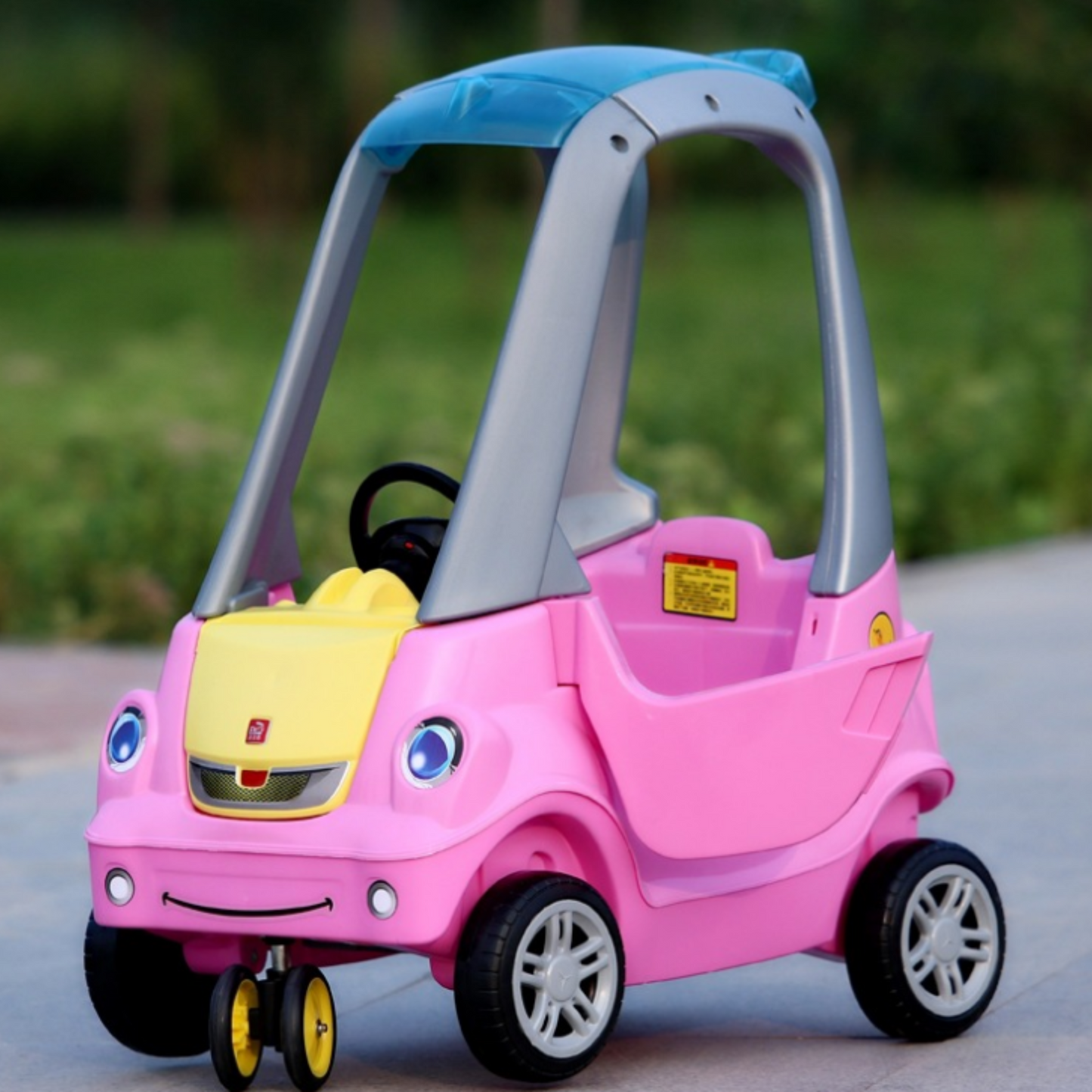 Plastic Children's Swing Car