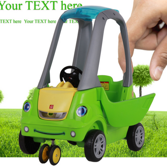 Plastic Children's Swing Car