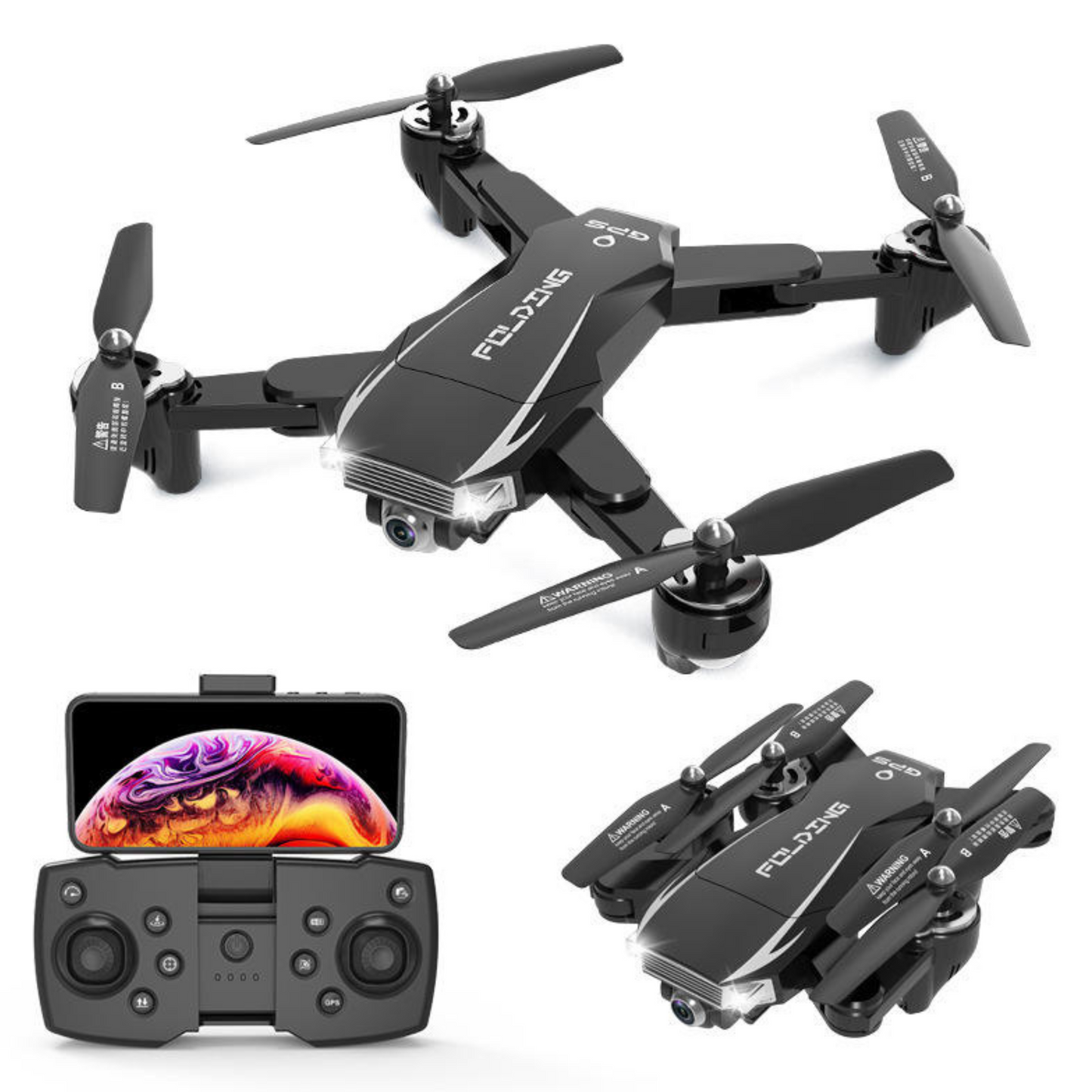 GPS 4K Dual Camera Remote Control Drone