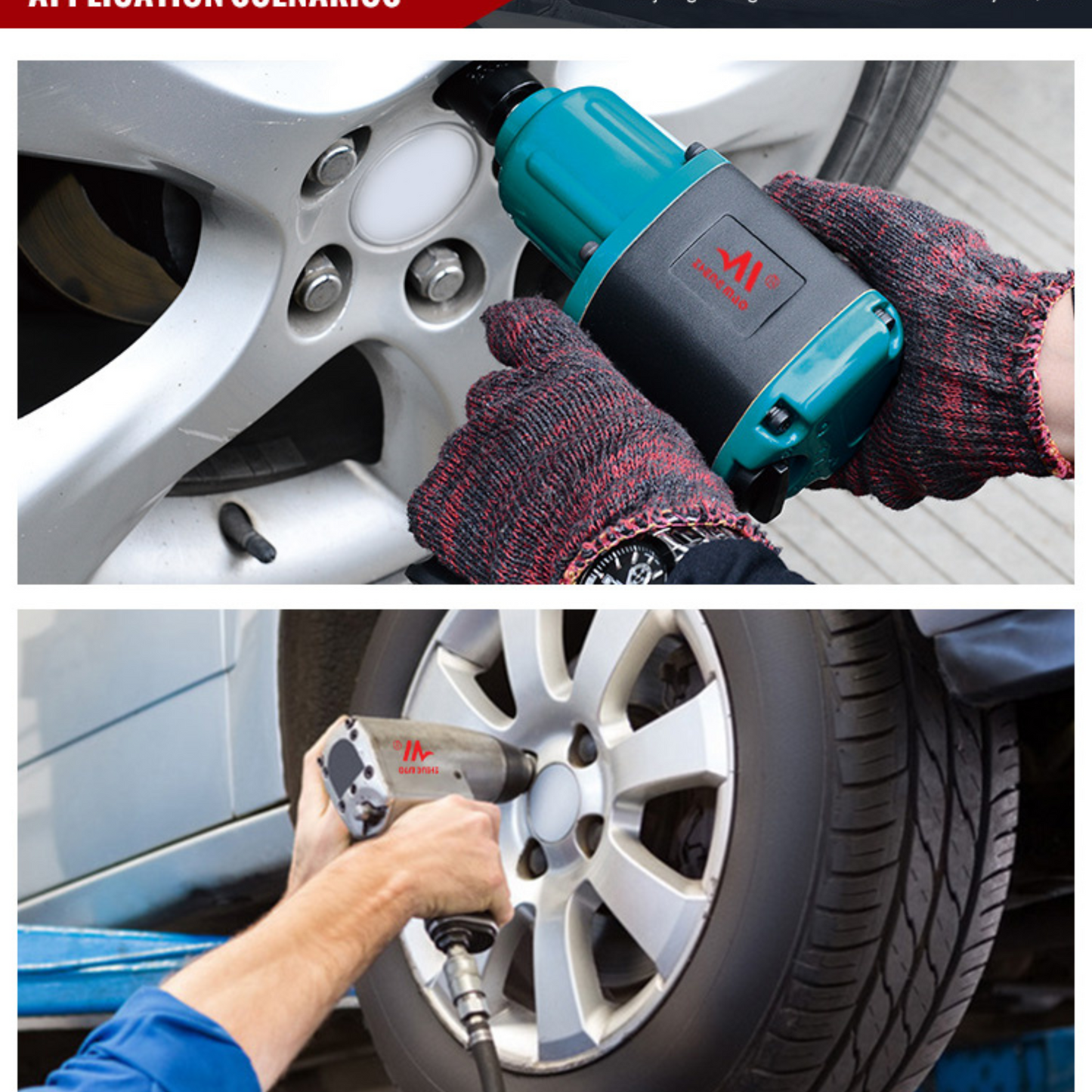 Compressed Air Impact Pneumatic Wrench