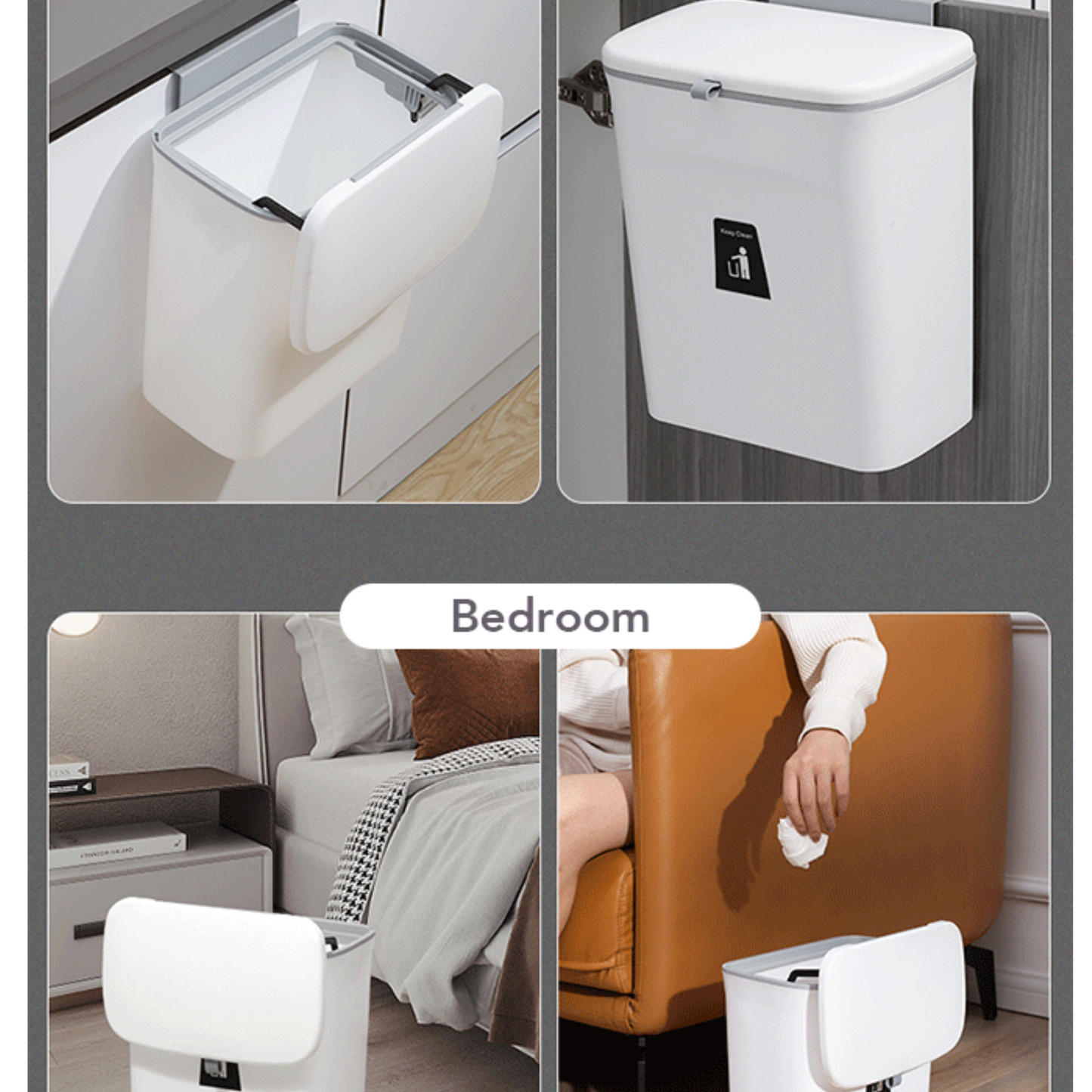 Gallon Hanging Trash Can for Kitchen