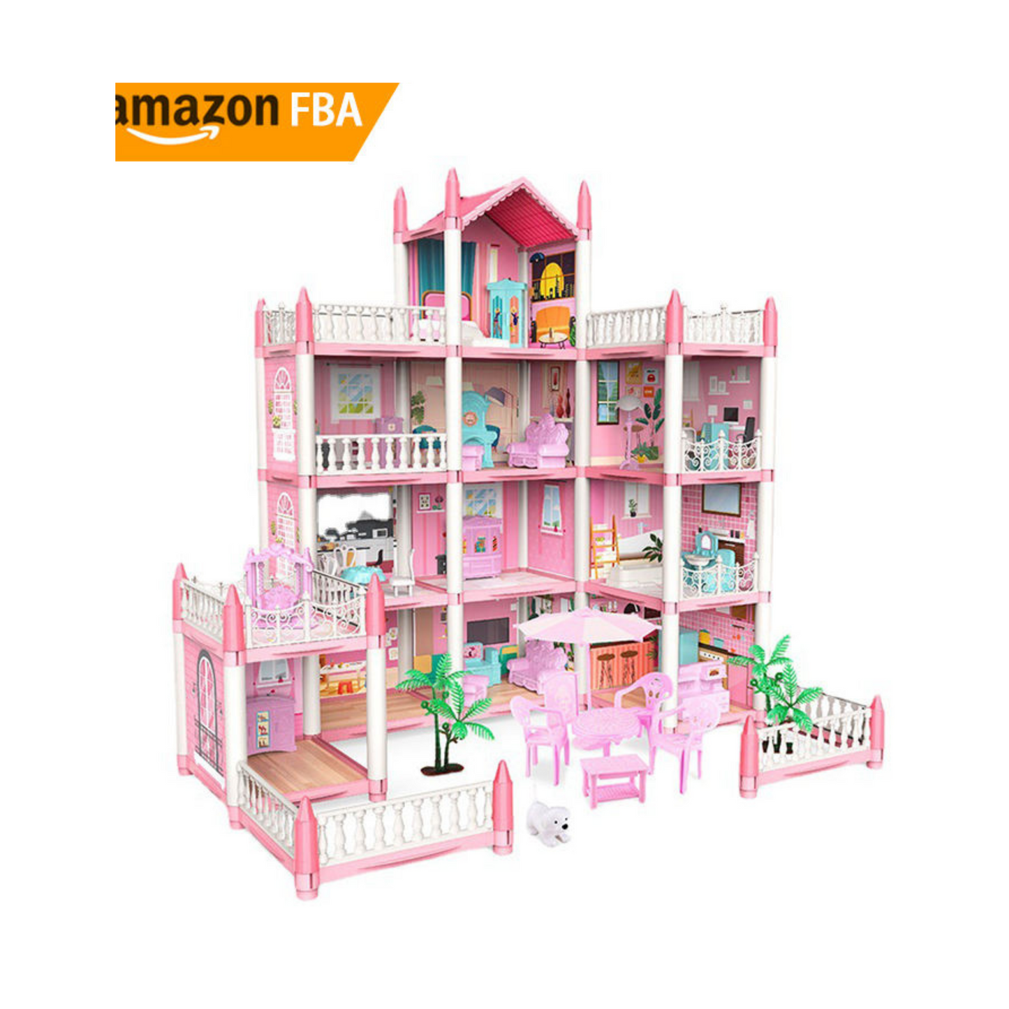 Wholesale Plastic Big Doll House