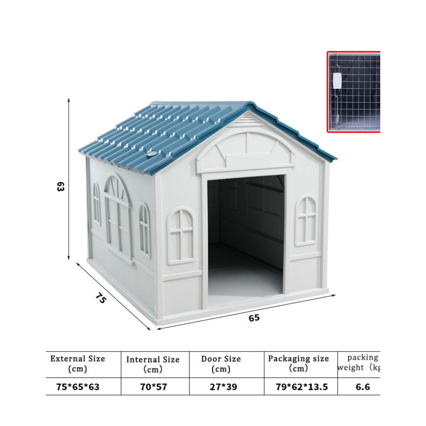 Removable Rainproof Dog House