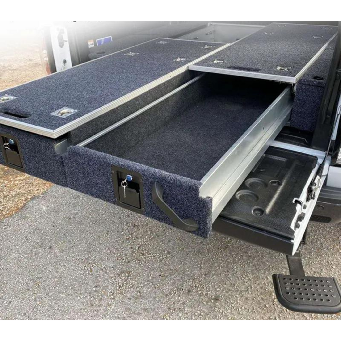 SUV Pickup Camping Drawer Systems