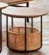 New Aluminum and Wood Furniture Set